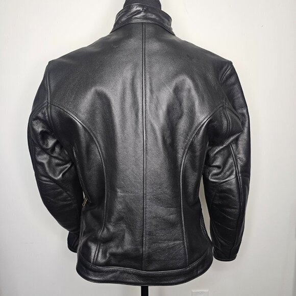 WOMEN'S MOTORCYCLE JACKETS, Black, Size Small, NEW - Picture 2 of 16